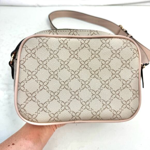 Nine West Tan & Blush Pink Small Crossbody Purse - Picture 4 of 9